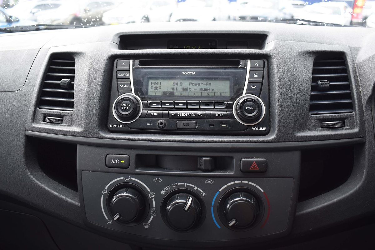 2012 Toyota Hilux Workmate TGN16R Rear Wheel Drive