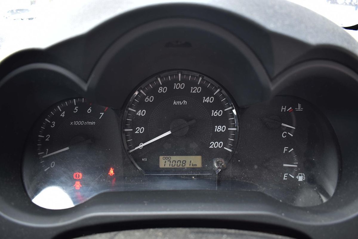 2012 Toyota Hilux Workmate TGN16R Rear Wheel Drive