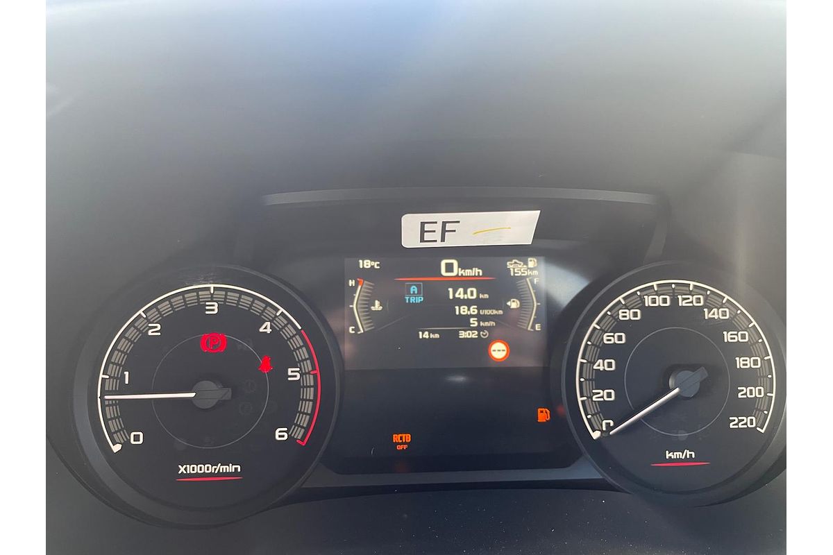 2025 Isuzu D-MAX SX High Ride Rear Wheel Drive