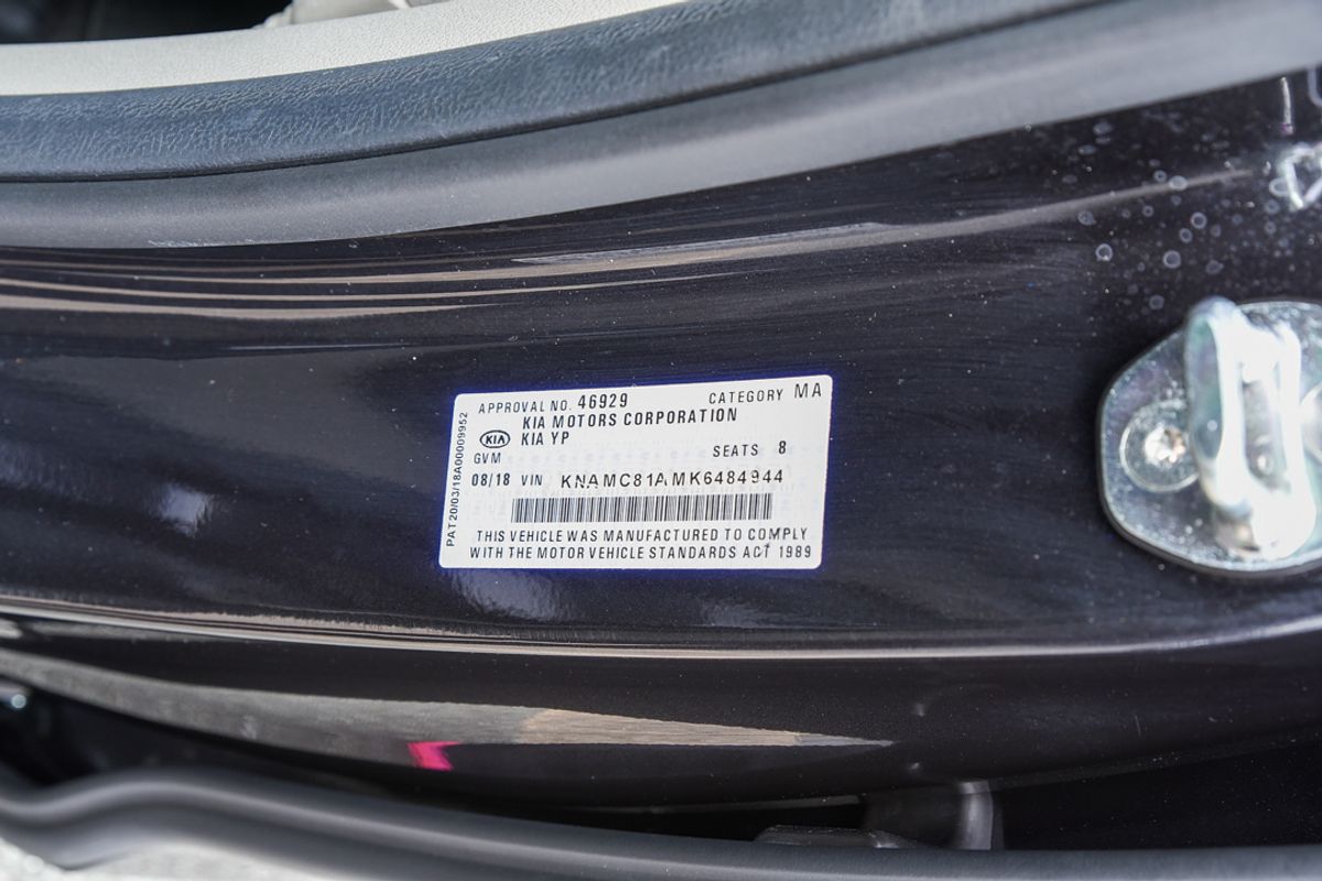 2018 Kia Carnival Platinum YP