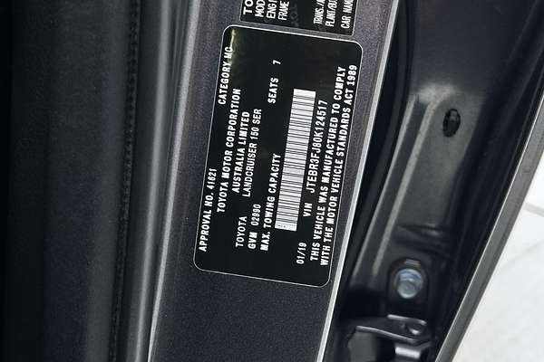 2018 Toyota Landcruiser Prado VX GDJ150R