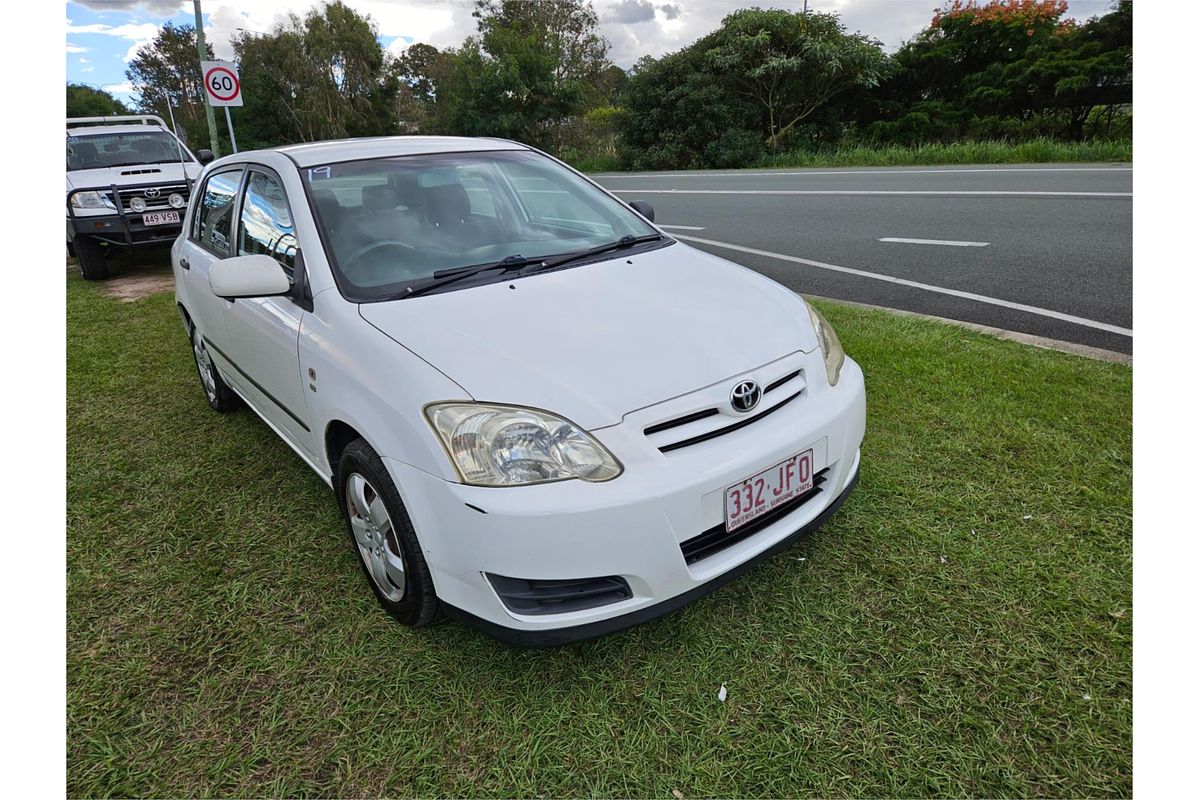 2005 Toyota Corolla Ascent ZZE122R 5Y