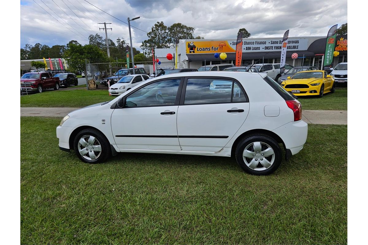 2005 Toyota Corolla Ascent ZZE122R 5Y