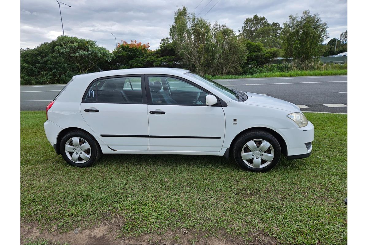 2005 Toyota Corolla Ascent ZZE122R 5Y