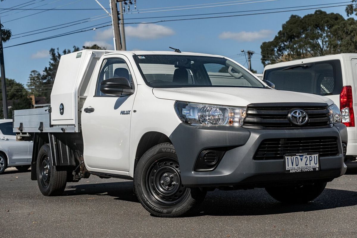 2018 Toyota Hilux Workmate TGN121R MY17 Rear Wheel Drive