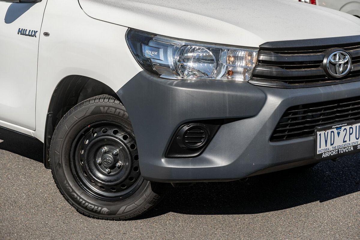 2018 Toyota Hilux Workmate TGN121R MY17 Rear Wheel Drive