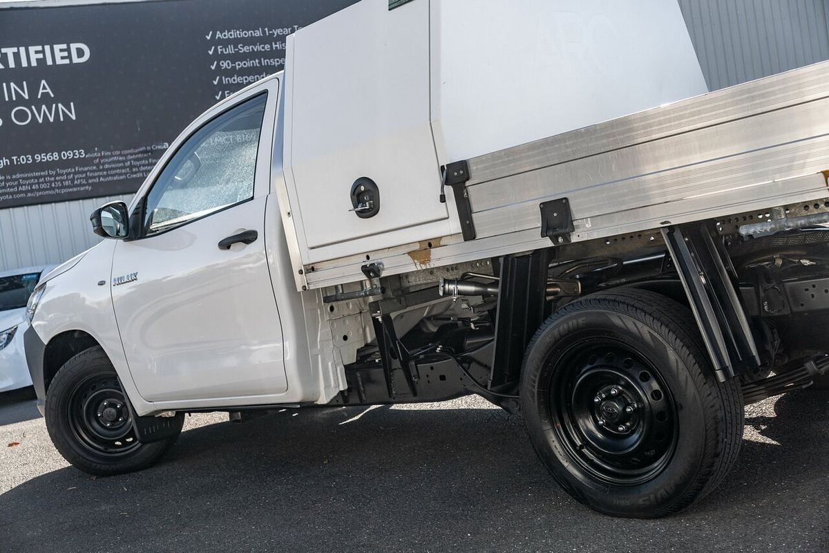 2018 Toyota Hilux Workmate TGN121R MY17 Rear Wheel Drive