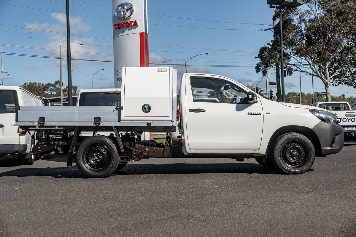 2018 Toyota Hilux Workmate TGN121R MY17 Rear Wheel Drive