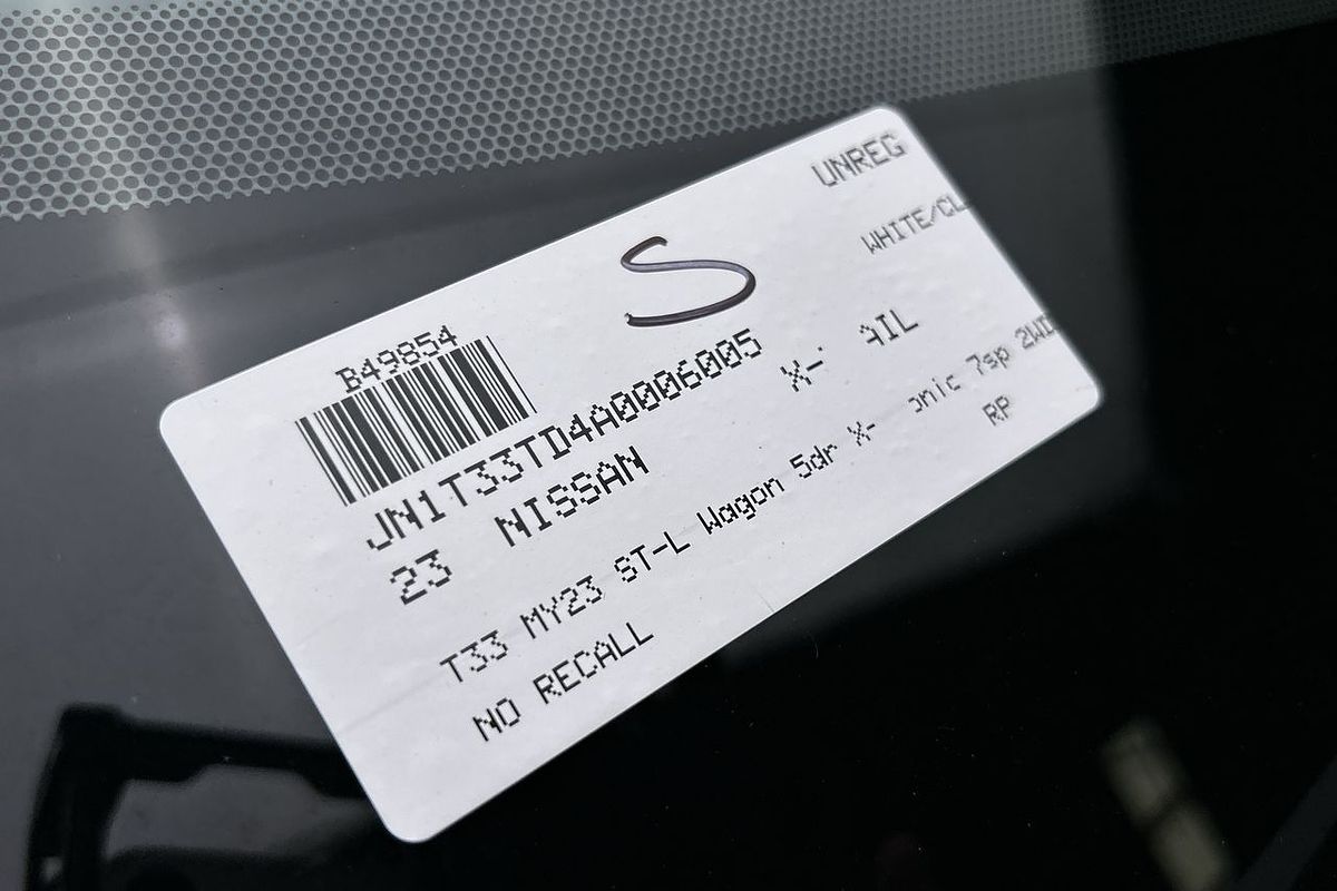 2023 Nissan X-TRAIL ST-L T33