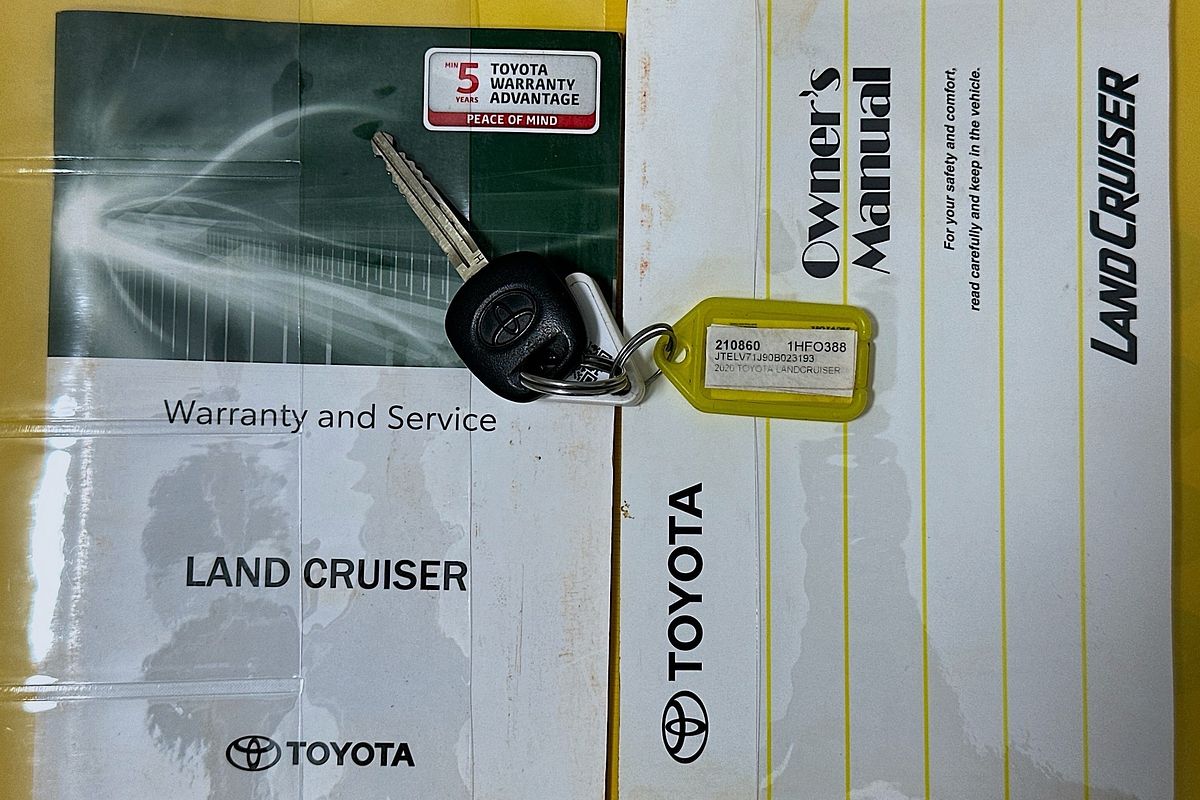 2020 Toyota LANDCRUISER WORKMATE (4x4) VDJ79R MY18 4X4