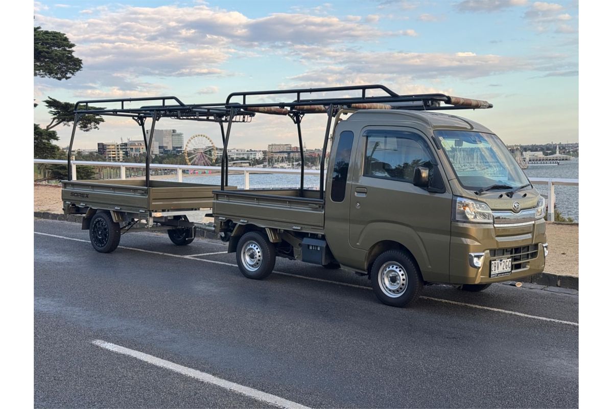 2019 Daihatsu Hi-Jet Truck and Trailer Combo
