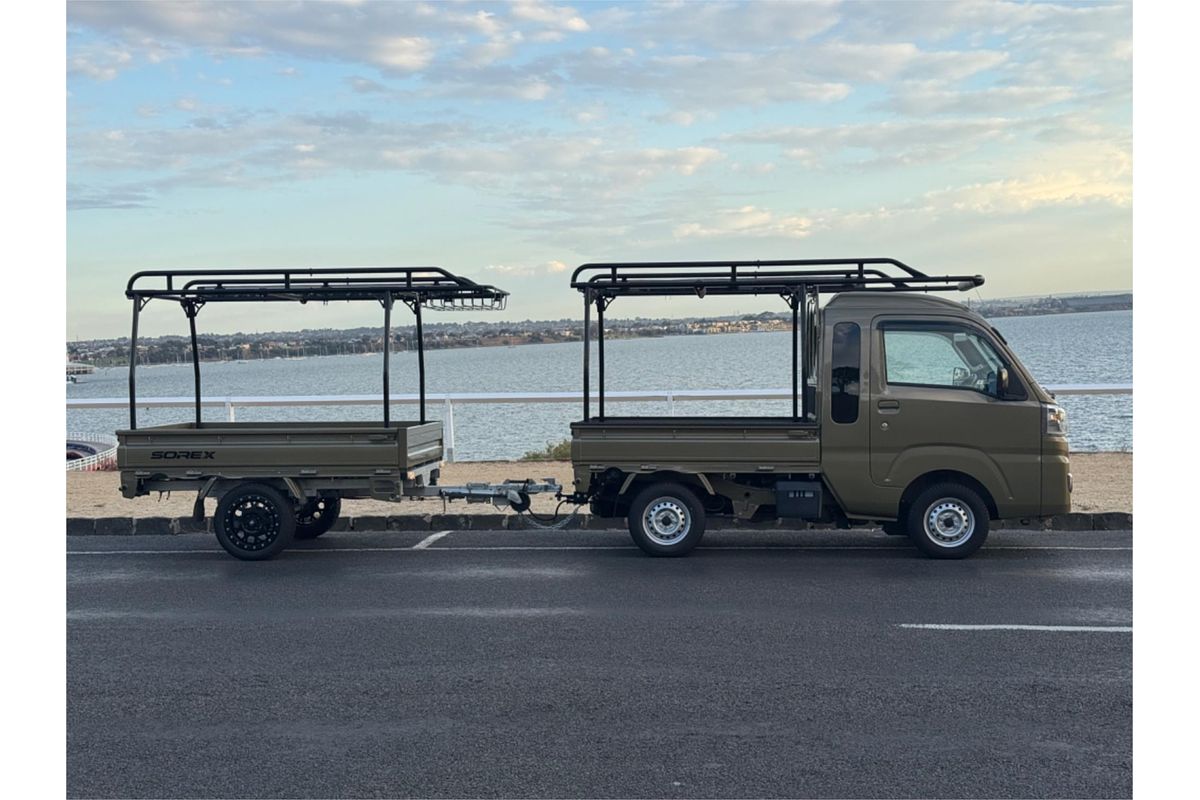 2019 Daihatsu Hi-Jet Truck and Trailer Combo