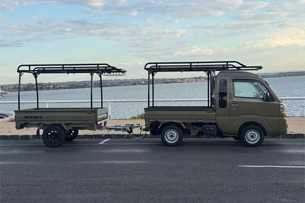 2019 Daihatsu Hi-Jet Truck and Trailer Combo
