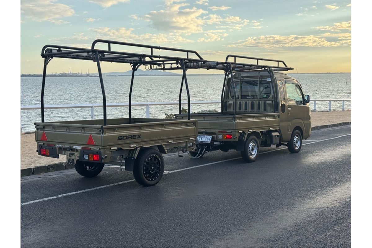 2019 Daihatsu Hi-Jet Truck and Trailer Combo