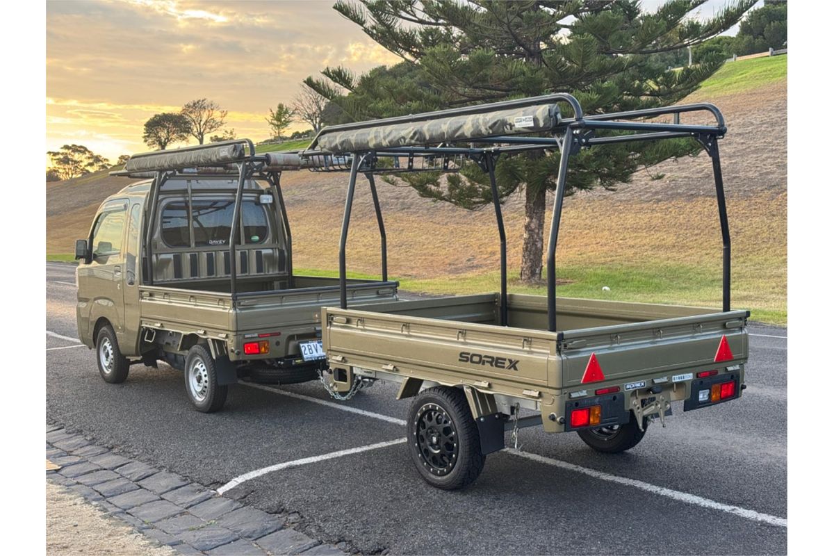 2019 Daihatsu Hi-Jet Truck and Trailer Combo