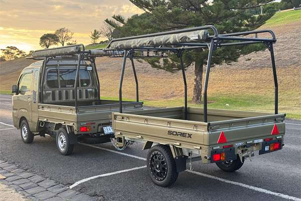2019 Daihatsu Hi-Jet Truck and Trailer Combo