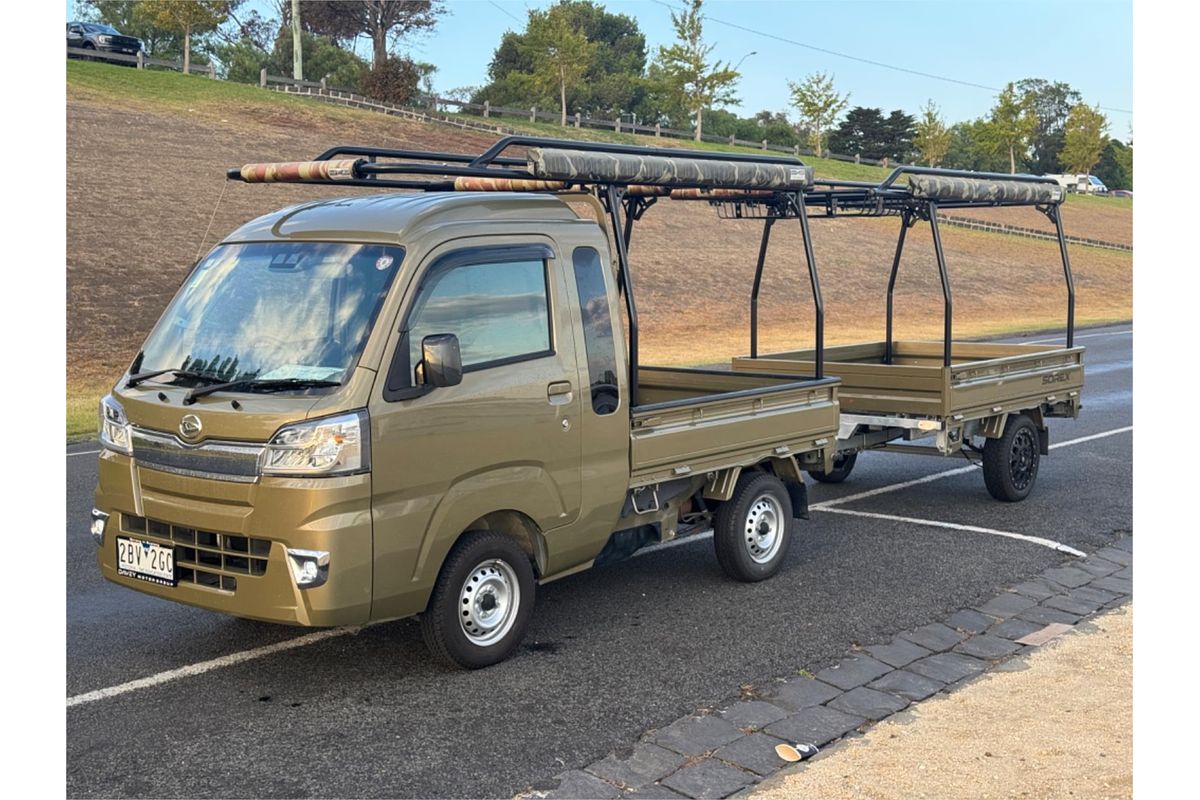 2019 Daihatsu Hi-Jet Truck and Trailer Combo