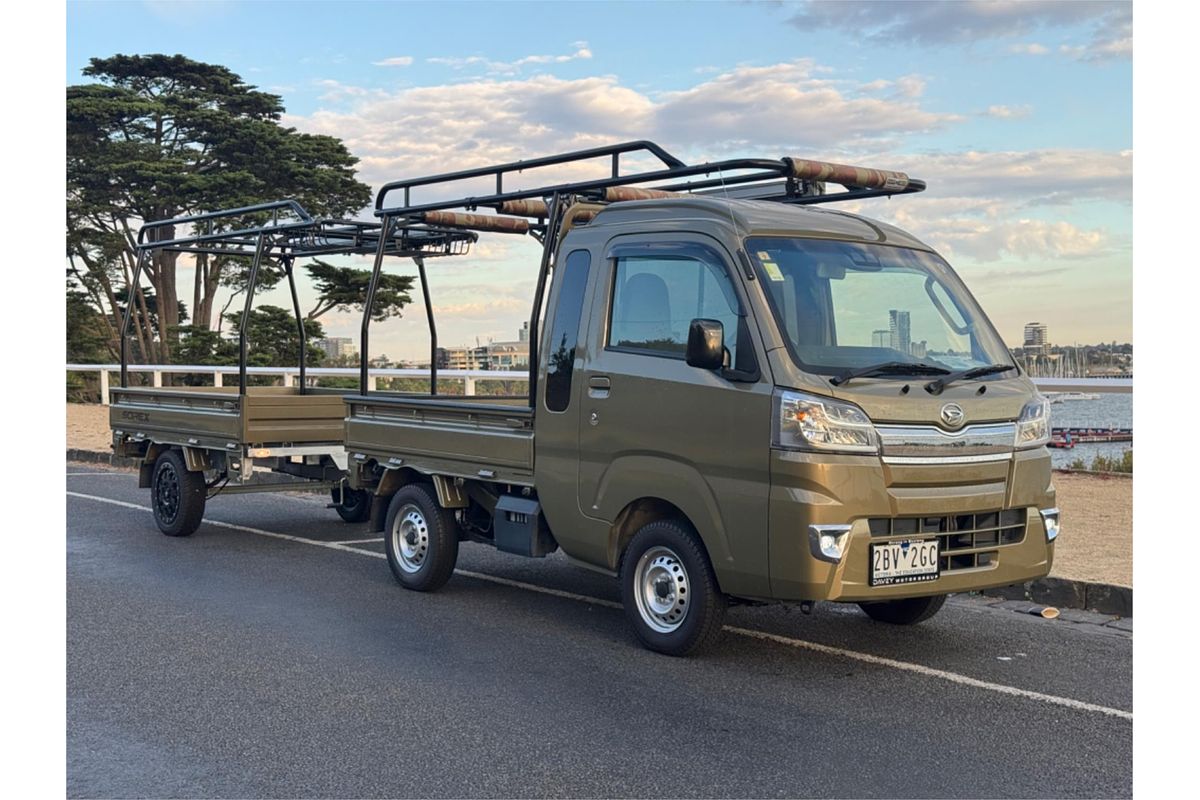 2019 Daihatsu Hi-Jet Truck and Trailer Combo