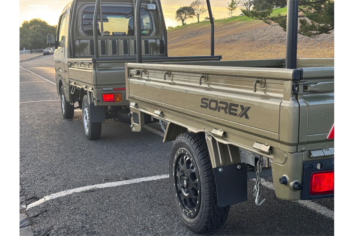 2019 Daihatsu Hi-Jet Truck and Trailer Combo