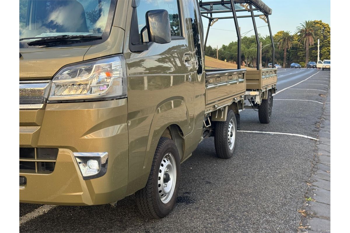 2019 Daihatsu Hi-Jet Truck and Trailer Combo