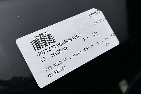 2023 Nissan X-TRAIL ST-L T33