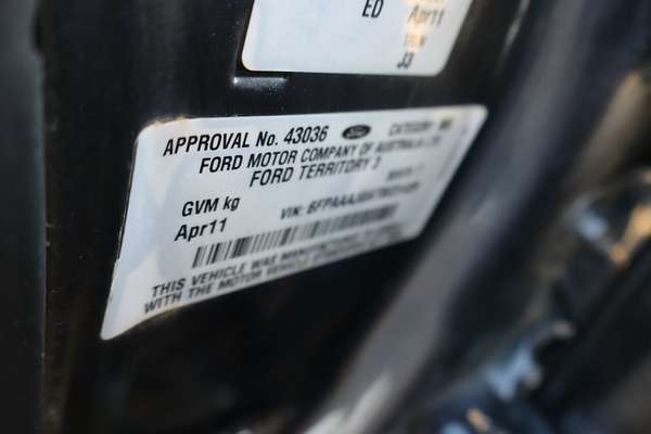 2011 Ford Territory Titanium (RWD) SZ