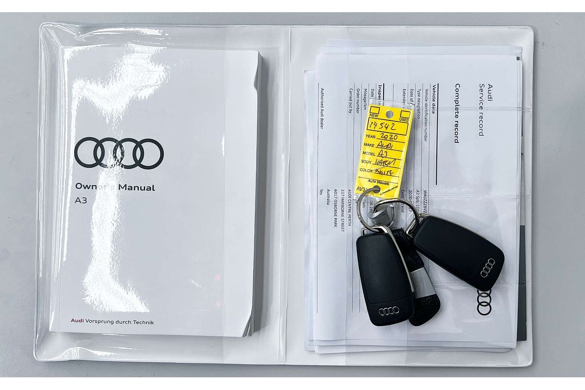 2020 Audi A3 35 TFSI S line plus 8V