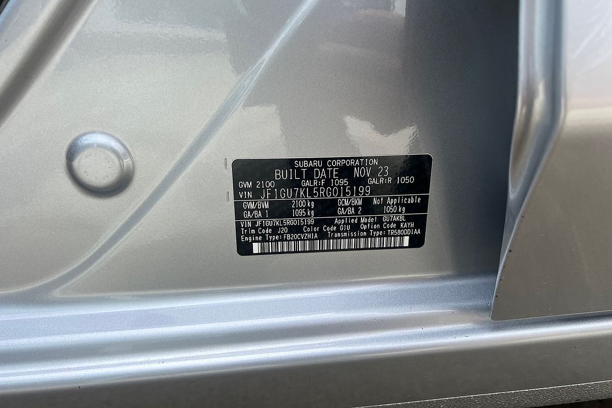 2023 Subaru Impreza 2.0S G6