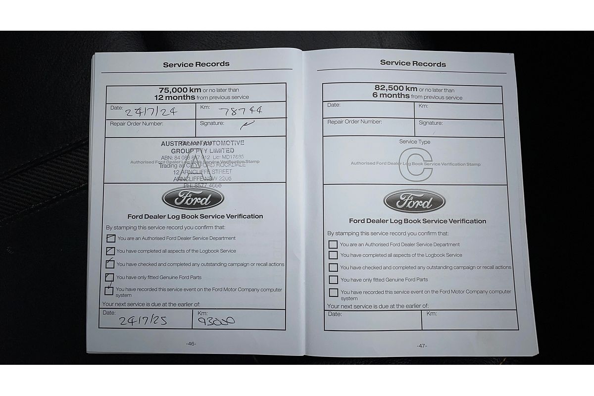 2020 Ford Ranger Wildtrak PX MkIII 4X4 L