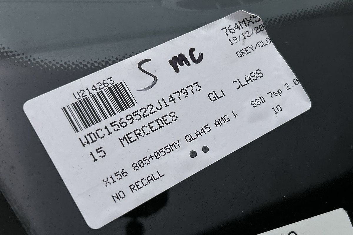 2015 Mercedes-Benz GLA-Class GLA45 AMG X156