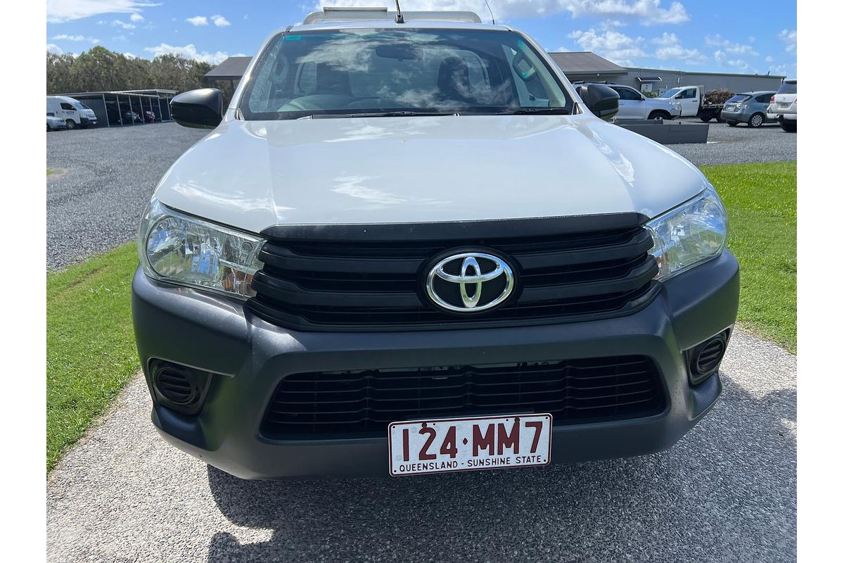 2015 Toyota Hilux Workmate GUN122R Rear Wheel Drive