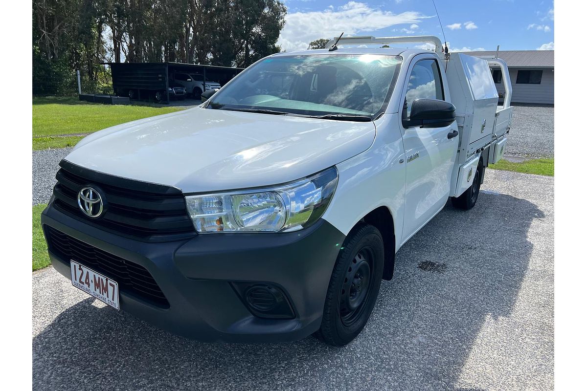 2015 Toyota Hilux Workmate GUN122R Rear Wheel Drive