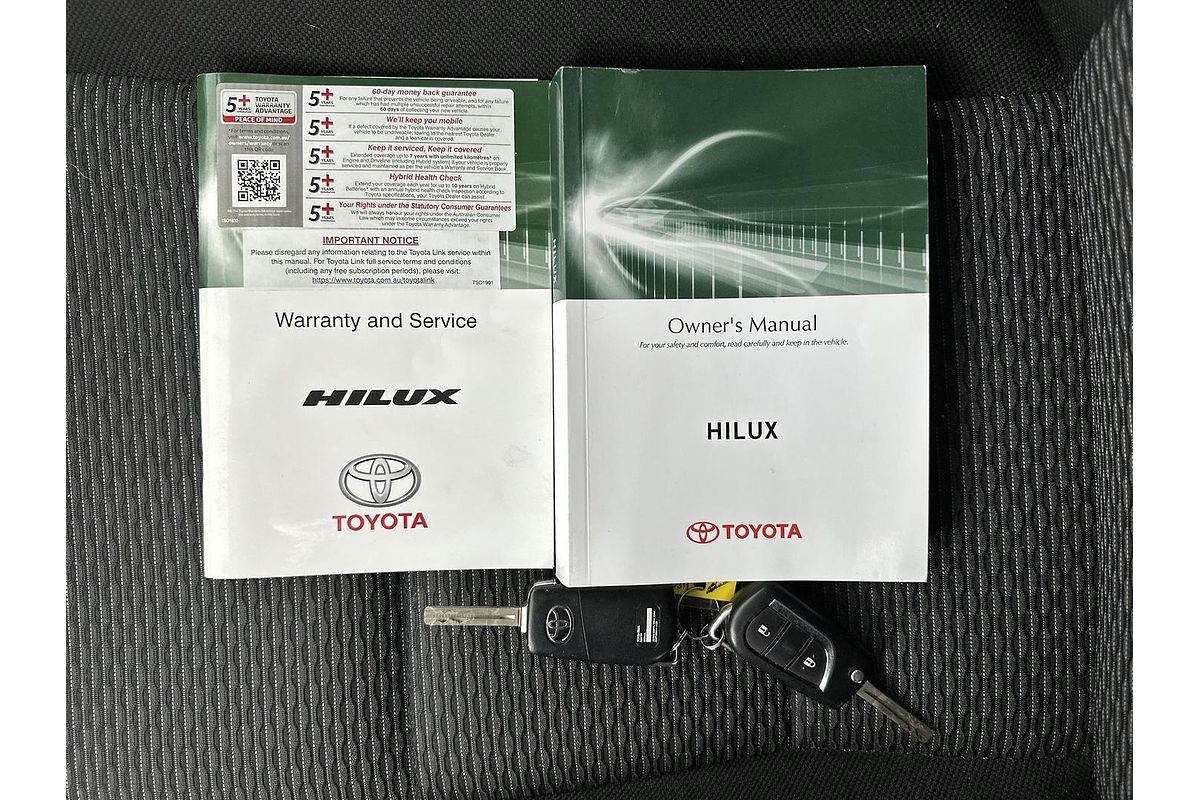 2018 Toyota Hilux Workmate TGN121R Rear Wheel Drive