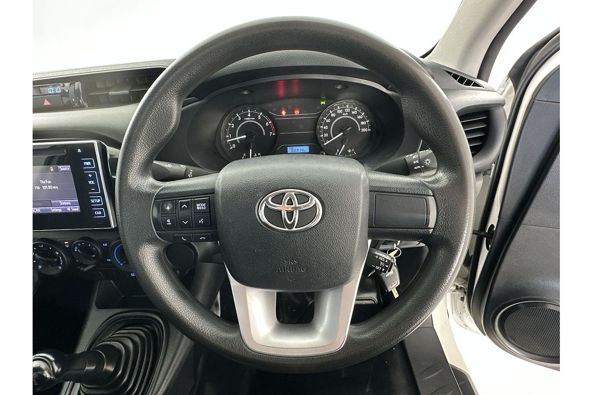 2018 Toyota Hilux Workmate TGN121R Rear Wheel Drive