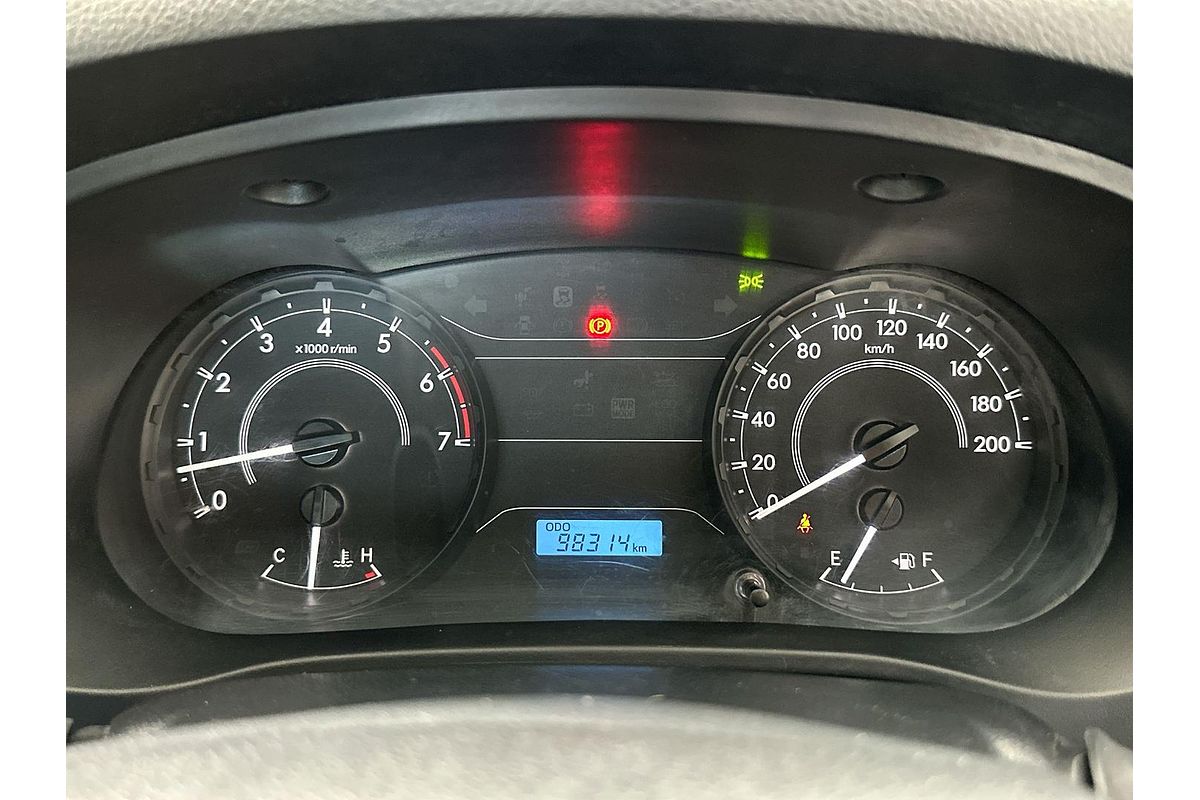2018 Toyota Hilux Workmate TGN121R Rear Wheel Drive