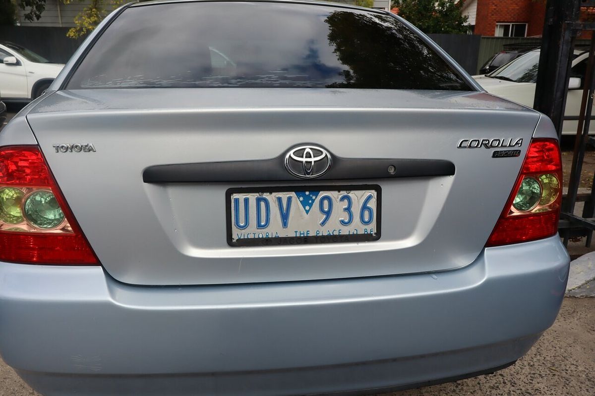 2006 Toyota Corolla Ascent ZZE122R