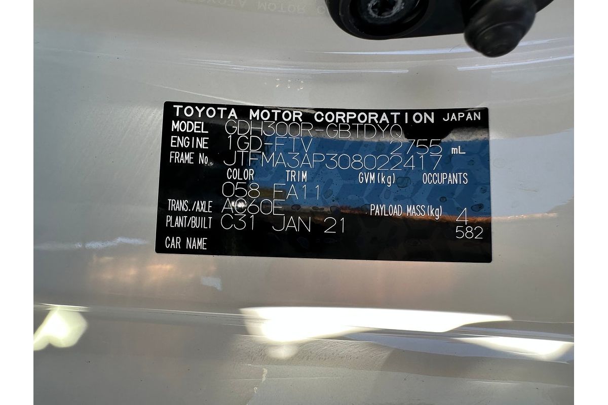 2021 Toyota Hiace