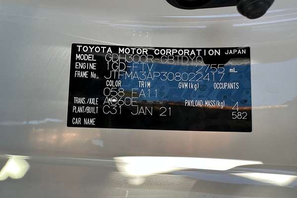 2021 Toyota Hiace
