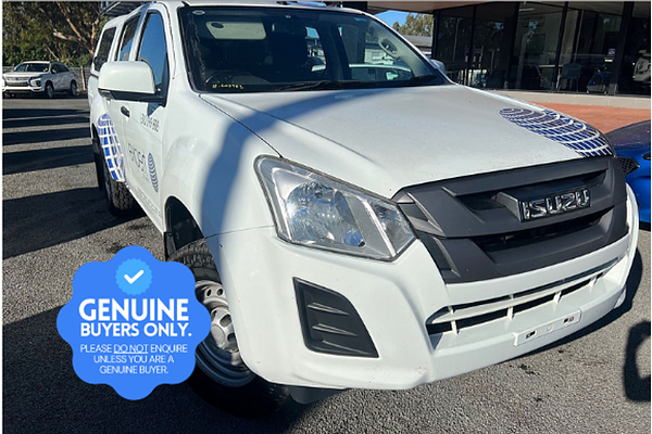 2019 Isuzu D-MAX SX High Ride Rear Wheel Drive