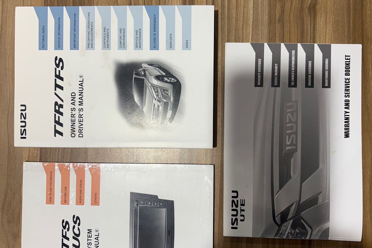 2019 Isuzu D-MAX SX High Ride Rear Wheel Drive