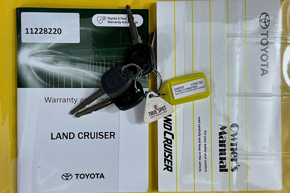 2023 Toyota LANDCRUISER 70 SERIES LC79 WORKMATE VDJL79R ALL WHEEL DRIVE