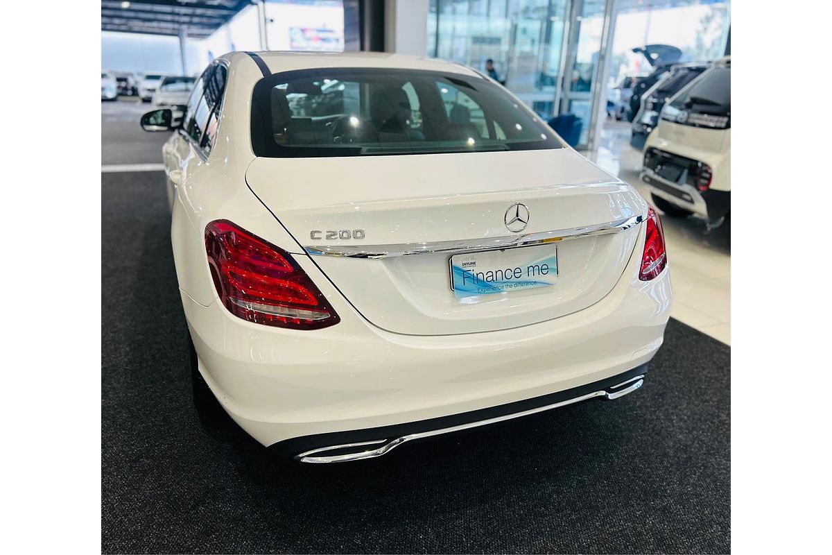 2018 Mercedes-Benz C-Class C200 W205