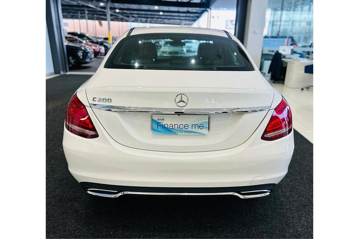 2018 Mercedes-Benz C-Class C200 W205