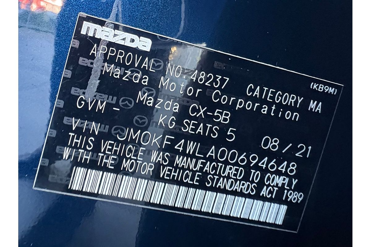 2021 Mazda CX-5 CX5K