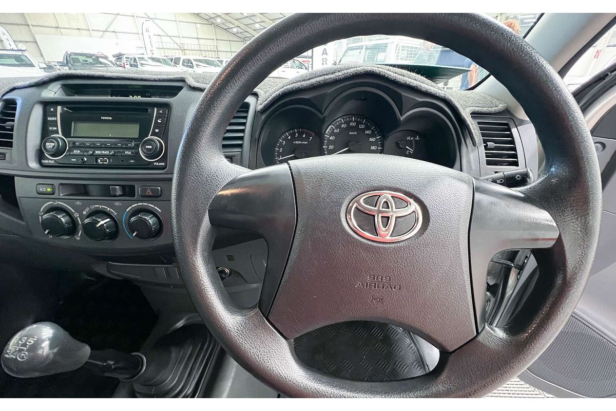 2013 Toyota Hilux Workmate TGN16R Rear Wheel Drive