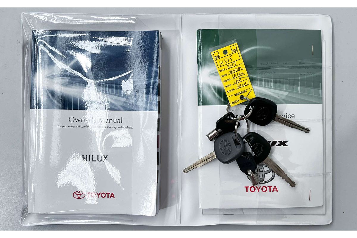 2013 Toyota Hilux Workmate TGN16R Rear Wheel Drive