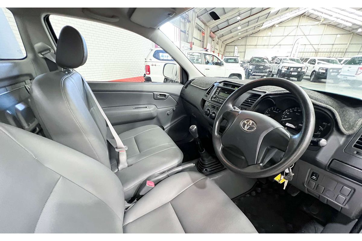 2013 Toyota Hilux Workmate TGN16R Rear Wheel Drive