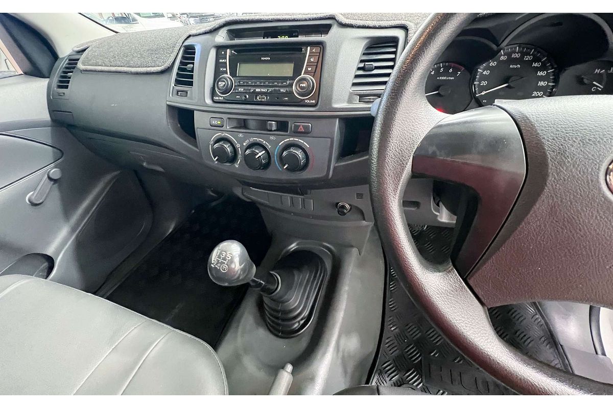 2013 Toyota Hilux Workmate TGN16R Rear Wheel Drive