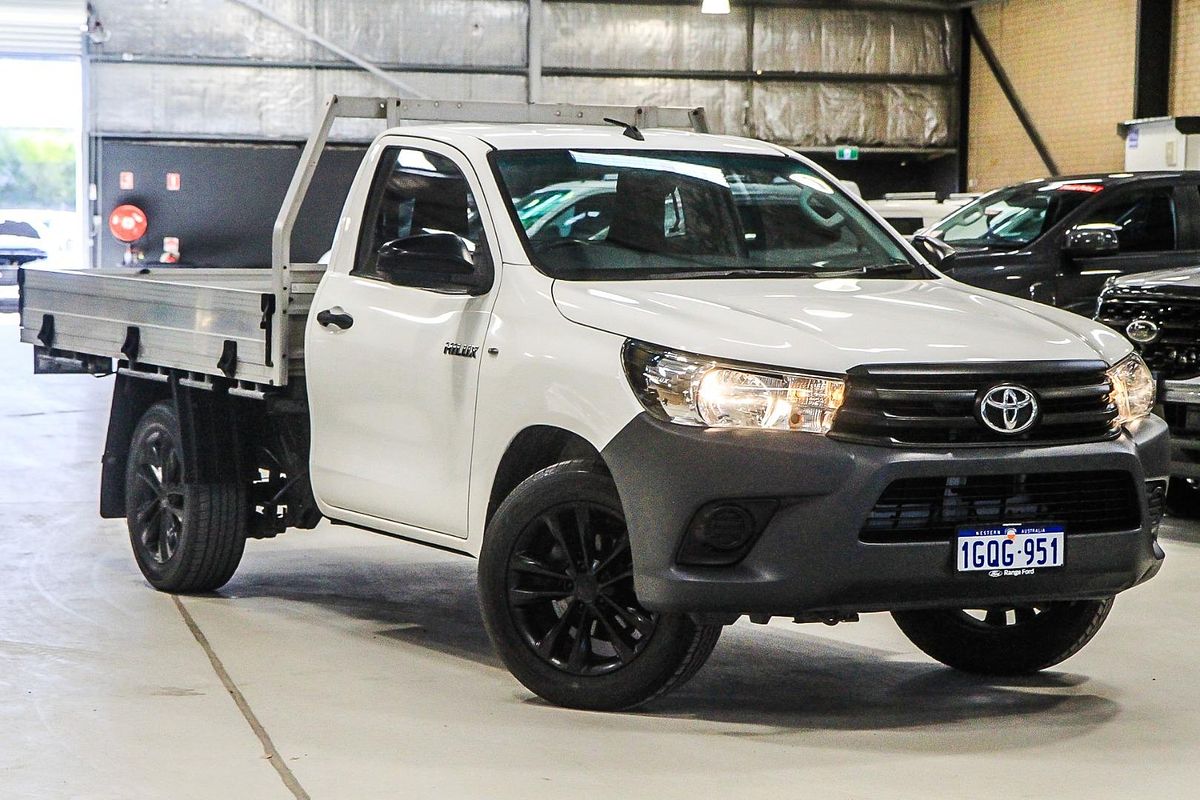 2018 Toyota Hilux Workmate TGN121R Rear Wheel Drive