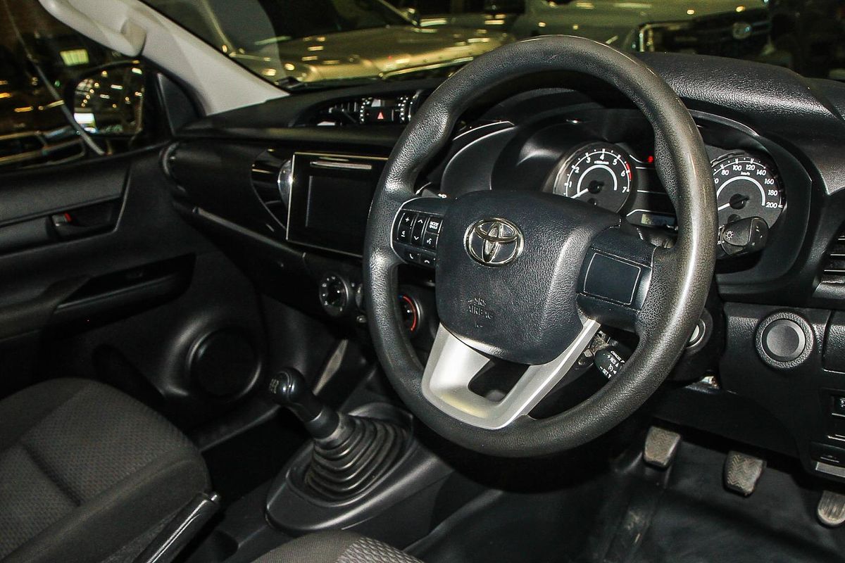 2018 Toyota Hilux Workmate TGN121R Rear Wheel Drive